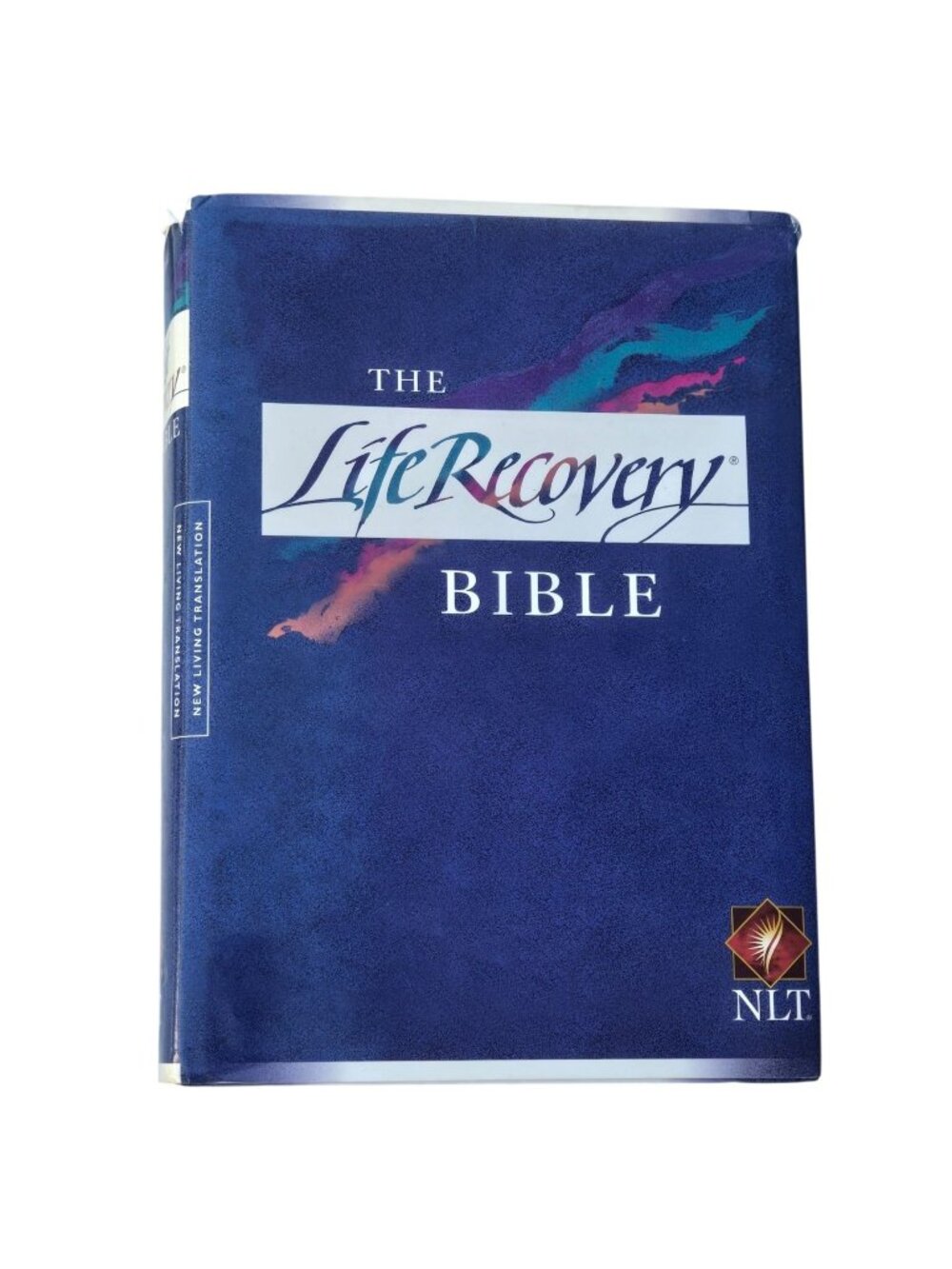 Life Recovery Bible NLT Hardcover 12 Step Program Recovery Alcoholics Anonymous